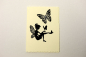 Preview: Karte Elfe mit Schmetterling