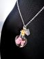 Preview: Glasherz mit Hortensie