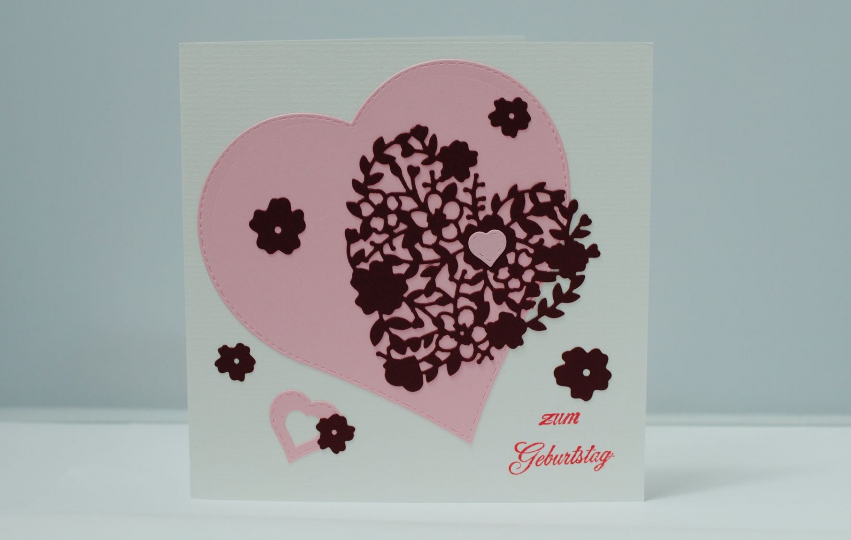 Geburtstagskarte Für Meine Liebe Frau – Mit Süßem Bär & „I Love You“ Aufdruck, 210x148 Mm, Inkl. Umschlag