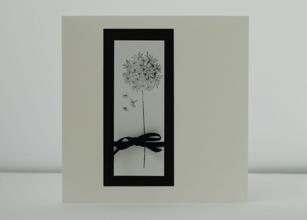 Trauerkarte Pusteblume