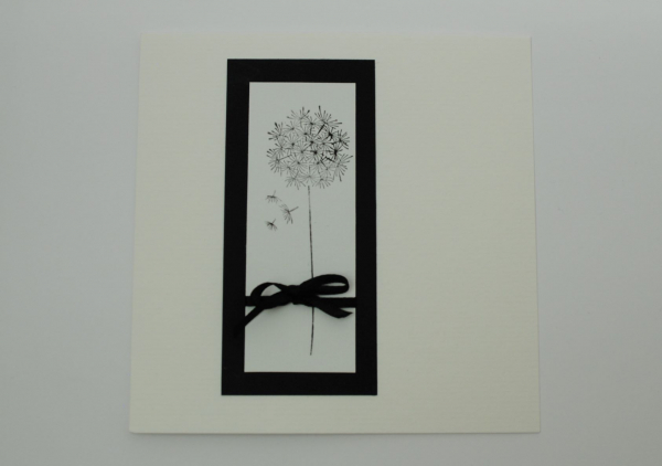 Trauerkarte Pusteblume