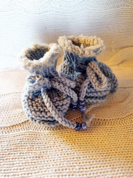 Babysöckchen hellblau