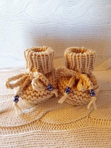 Babysöckchen beige