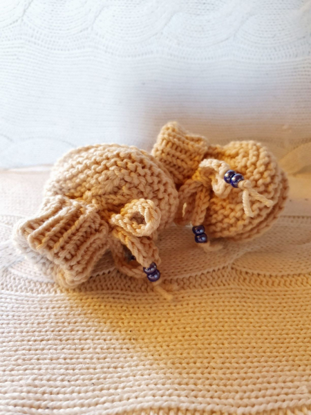 Babysöckchen beige