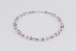 Kette Amethyst und Rosenquarz