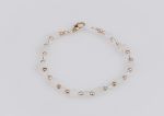 Armband Mondstein und Kristall